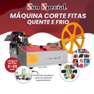 Máquina Corte De Fita Quente E Frio