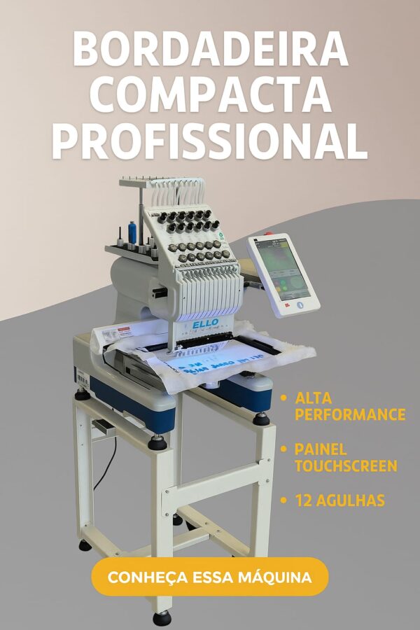 Maquina de Bordar Ello Compacta